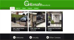 Desktop Screenshot of grillesafesecurity.co.uk